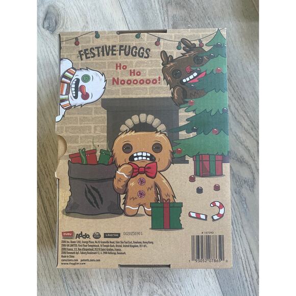 Fuggler Funny Ugly Monster YETI Festive Fugs Hard Human Like Teeth 9” - Picture 3 of 3